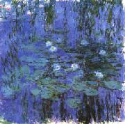 Claude Monet Blue Water Lilies oil painting reproduction